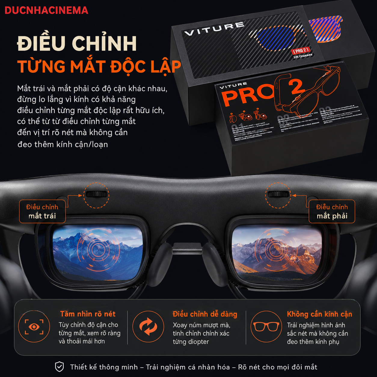 Kính XR VITURE Pro 2