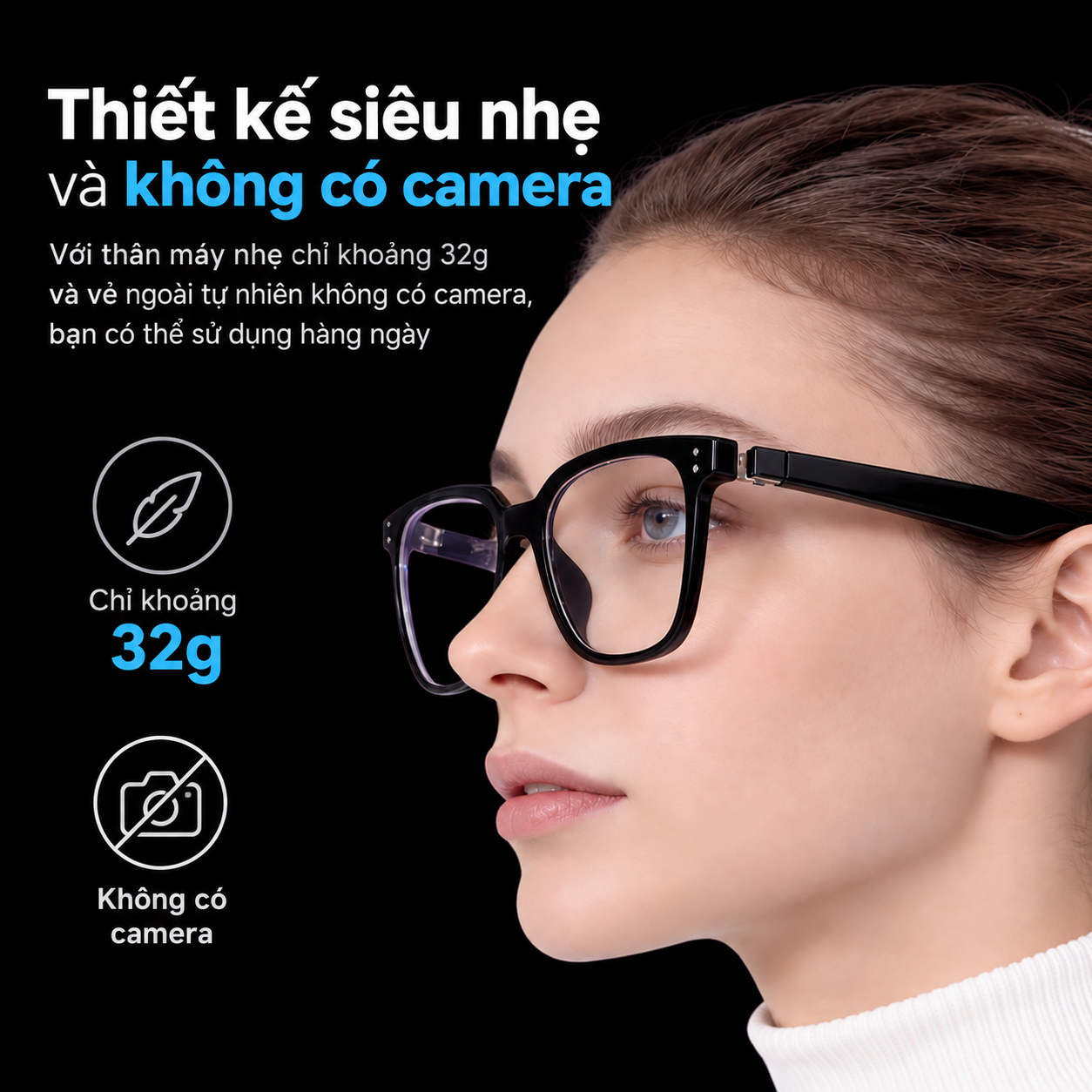 Kính phiên dịch AI Beifa GE01-3 – ảnh sản phẩm 5