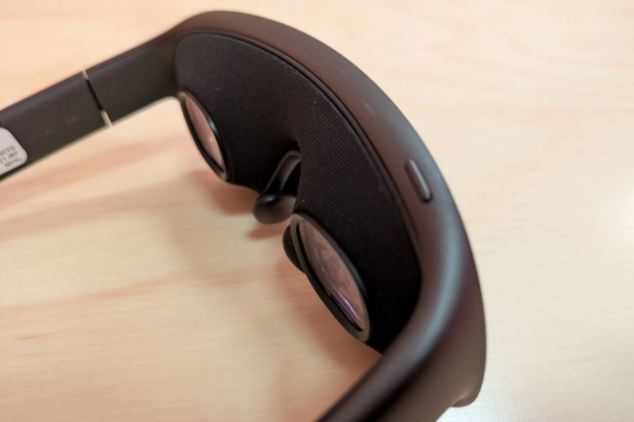 Thiết kế Meta VR Glasses nhìn từ bên trong