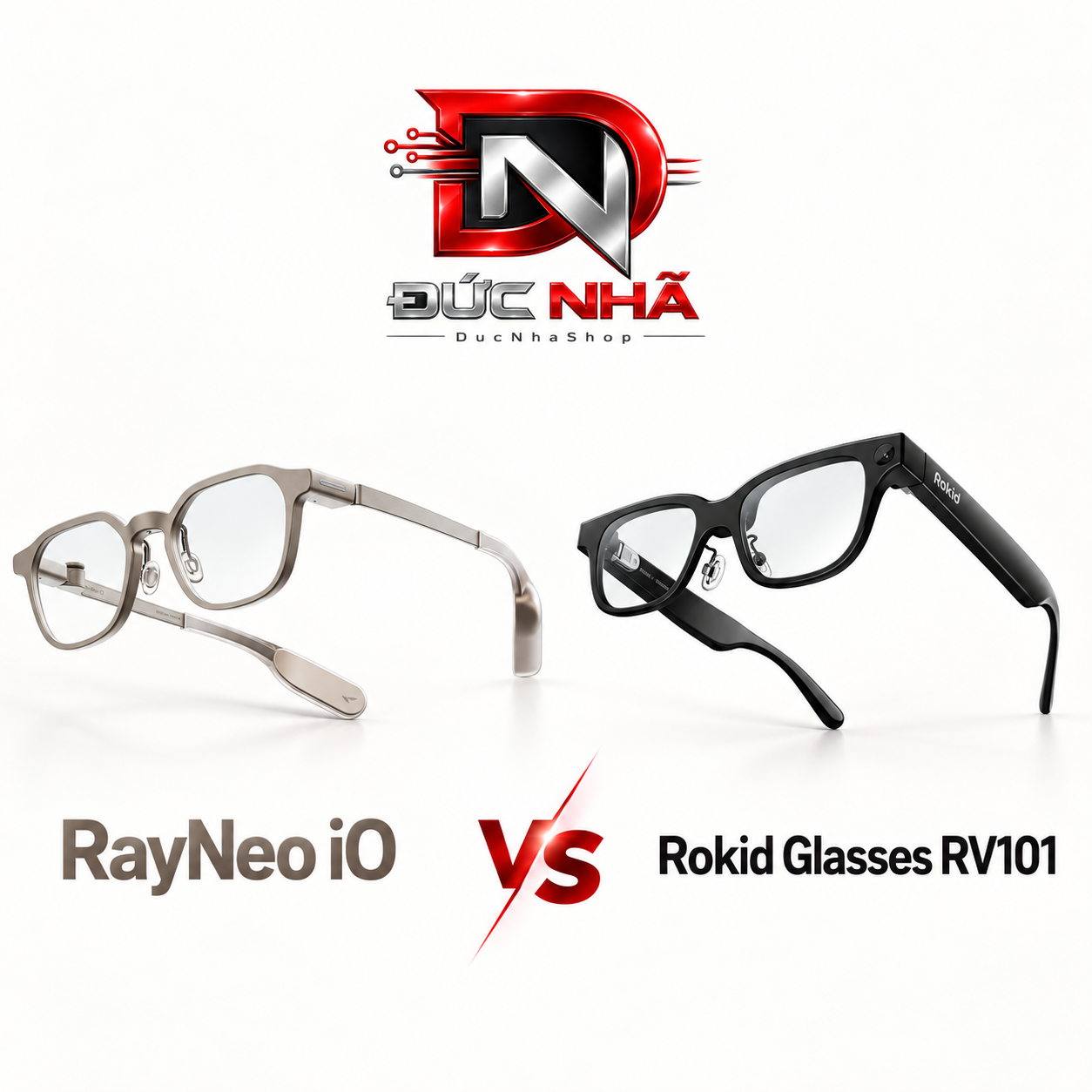 so sánh rayneo io vs rokid glasses rv101