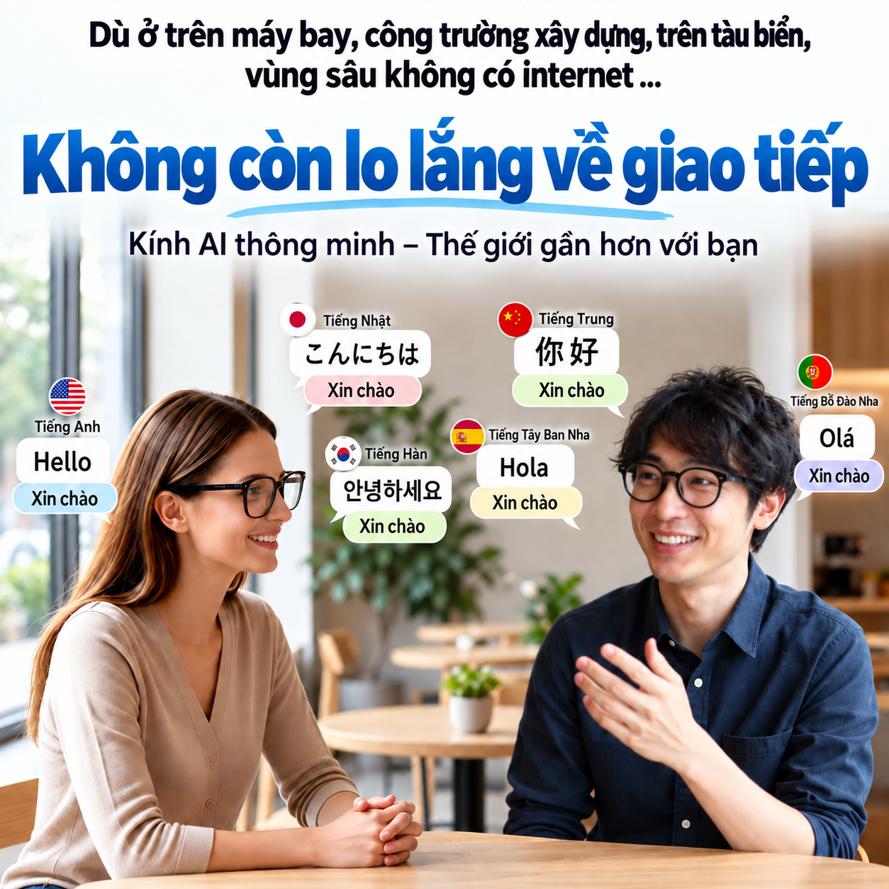 Kính phiên dịch AI Beifa GE01-3 – ảnh sản phẩm 9