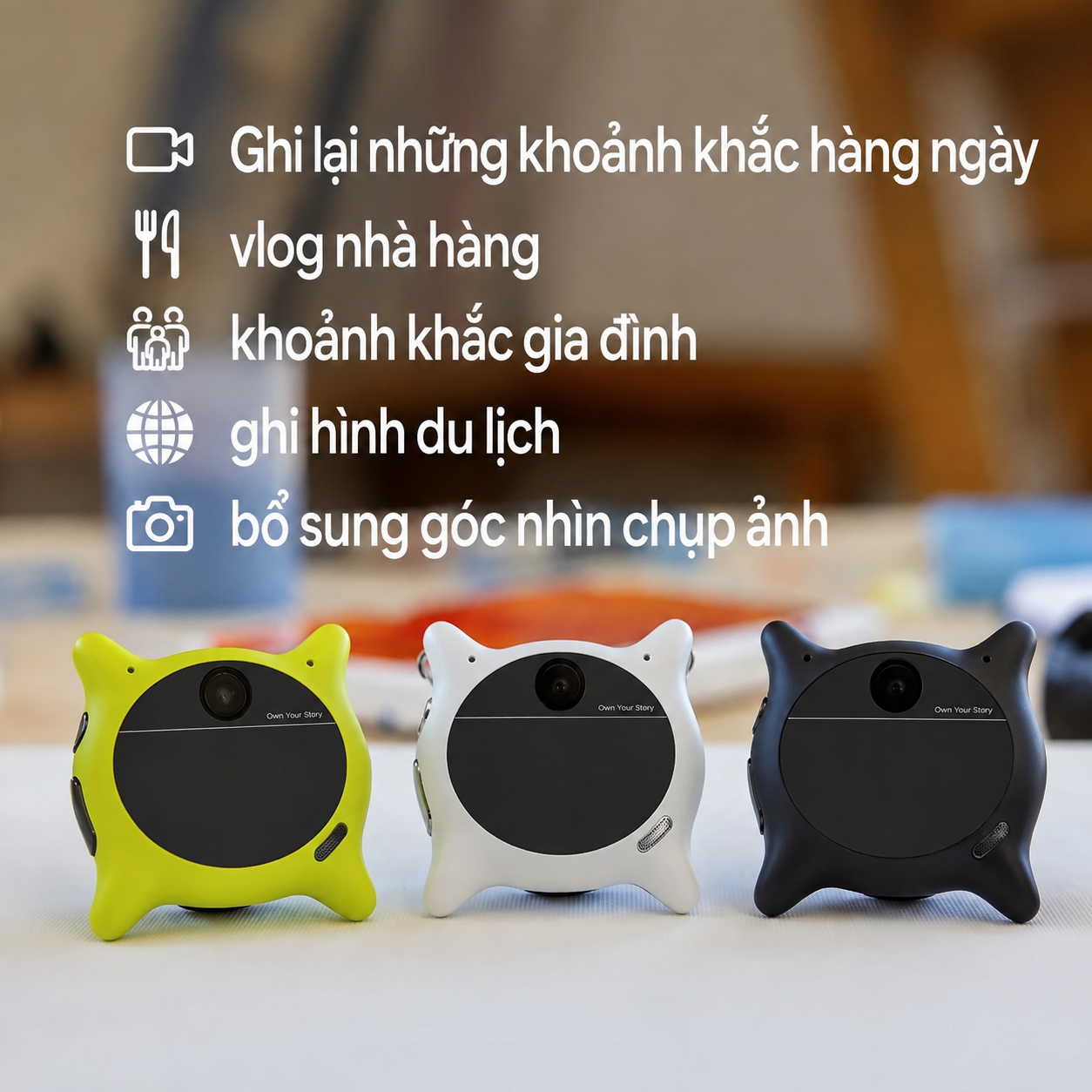 Bộ camera AI đeo người LOOKI L1