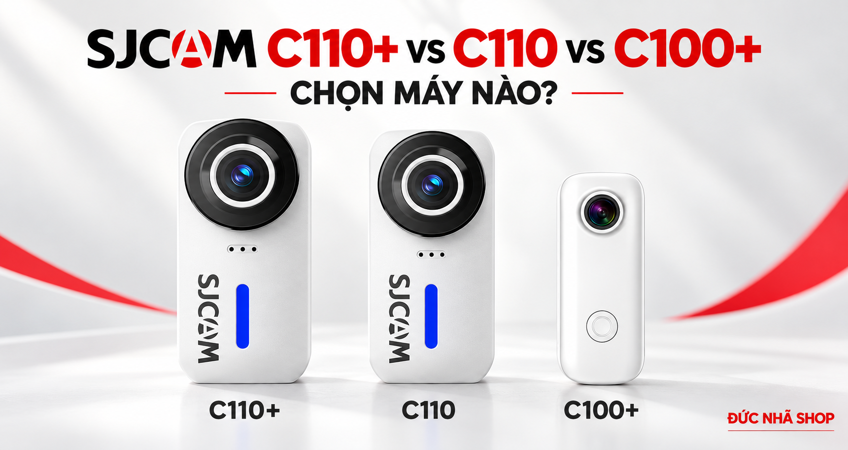 Camera mini 4K dưới 2 triệu SJCAM C110+ tại Đức Nhã Shop